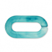 Cha&icirc;ne en acrylique 20 mm maillons s&eacute;par&eacute;s Vert persan