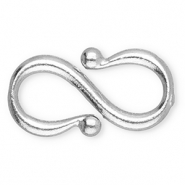 Appr&ecirc;ts en acier Inox crochet en S Argent&eacute;