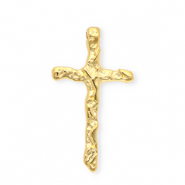 Breloques en m&eacute;tal DQ&reg; croix Dor&eacute; (sans nickel)