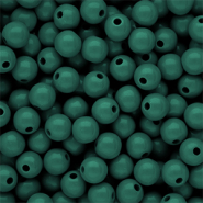 DQ Perles acryliques 10 mm brillant Mediterranea green 19-4517 TCX