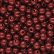 DQ Perles acryliques 8 mm brillant Salsa red 18-1657 TCX