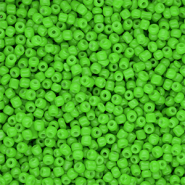 Perles de rocailles 12/0 (2 mm) Vert