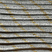 Paracorde tendance 6 mm Argent&eacute;-dor&eacute;