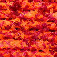 Paracorde tendance 8 mm Orange n&eacute;on-rose n&eacute;on-rouge porto