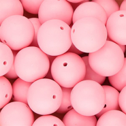 Perles en silicone 18 mm Rose