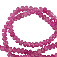 Pierres naturelles 4mm facettées Violet