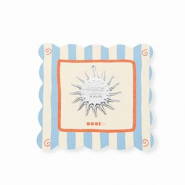 BY31&reg; Breloques en laiton Eco-brass soleil Dolce vita"" Argent&eacute;