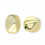 Perles acryliques ovale Dor&eacute;