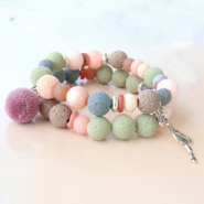 Sets d'inspiration Des bracelets robustes avec des perles Katsuki lave
