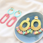 Sets d'inspiration Laissez-vous inspirer : boucles d'oreilles avec pendentifs en résine