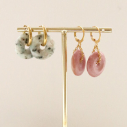 Sets d'inspiration Confectionnez les plus beaux bijoux avec les pendentifs disques en pierre naturelle.