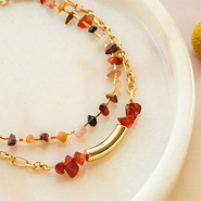 Sets d'inspiration Comment utiliser les perles chips en pierre naturelle dans tous vos bijoux