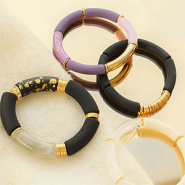 Sets d'inspiration Création de bracelets avec des tubes acryliques