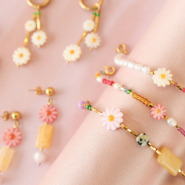 Sets d'inspiration Inspiration de bijoux avec des perles coquillage en forme de fleur