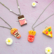 Sets d'inspiration Inspiration bijoux avec perles et breloques en résine Flower & Food