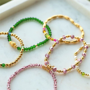 Sets d'inspiration Inspiration de bracelets avec des perles à facettes