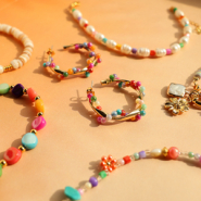 Nouveau Magnifique collection de perles de coquillage