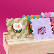 Sets d'inspiration Cartes à bijoux BY31® avec pins comme cadeau