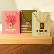 Sets d'inspiration Associer des breloques en tissu aux cartes à bijoux BY31® 