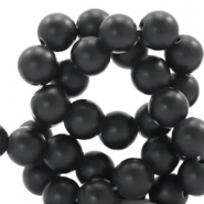 Pierres naturelles 6mm Noir mat