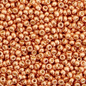 Perles de rocailles Miyuki 11/0 Duracoat galvanized muscat 11-4206