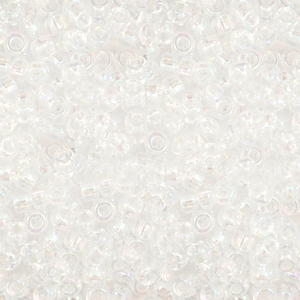 Perles de rocailles Miyuki 11/0 Transparent AB crystal 11-250