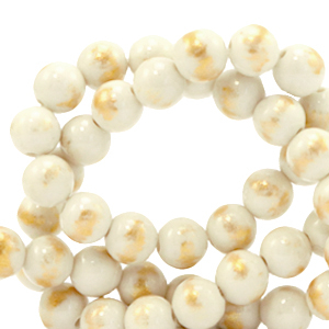Pierres naturelles 6mm Beige-dor&eacute;