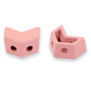 Perles tile fl&egrave;che Rose rosette