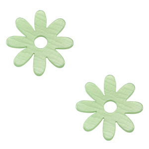 Pendentifs Polaris Elements Lucido fleur Vert p&acirc;le