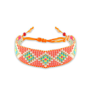 Bracelets tendance P&ecirc;che paradis-blanc