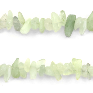 Perles Chips Vert chrysolite de mer