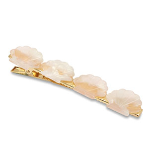 Accessoires pour cheveux pince &agrave; cheveux coquille Rose clair