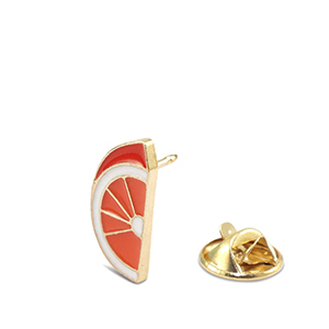 Pins orange Orange-blanc-rouge-dor&eacute;
