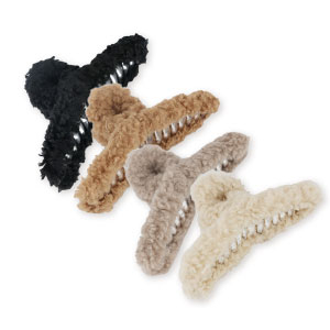 Accessoires pour cheveux pinces &agrave; cheveux polaire Noir-marron