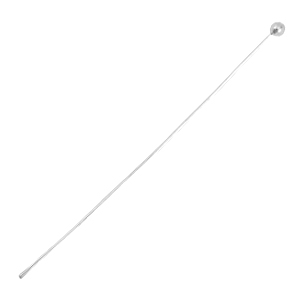 Appr&ecirc;ts en m&eacute;tal DQ clou &agrave; t&ecirc;te boule 50mm Argent&eacute; clair (sans nickel)&nbsp;