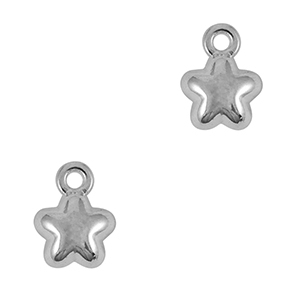 Breloques en m&eacute;tal DQ Argent&eacute; antique (sans nickel)