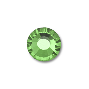 Preciosa SS34 flatback Peridot