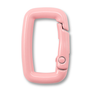 Appr&ecirc;ts color&eacute;s porte-cl&eacute;s rectangle Rose clair