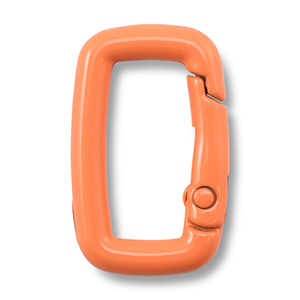 Appr&ecirc;ts color&eacute;s porte-cl&eacute;s rectangle Orange