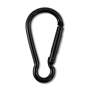 Appr&ecirc;ts color&eacute;s porte-cl&eacute;s Noir