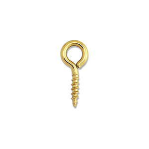Appr&ecirc;ts en acier Inox vis avec boucle Dor&eacute;