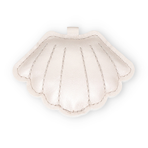 Pendentifs accroche-regard coquillage Blanc ivoire