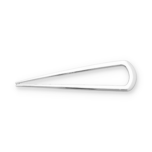 Accessoires pour cheveux barrette fran&ccedil;aise Argent&eacute;