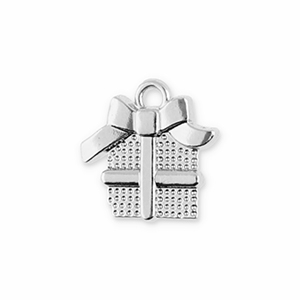 Breloques en m&eacute;tal cadeau Argent&eacute;