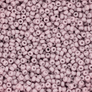 Perles de rocailles Miyuki 11/0 Opaque matte light mauve purple 11-2025