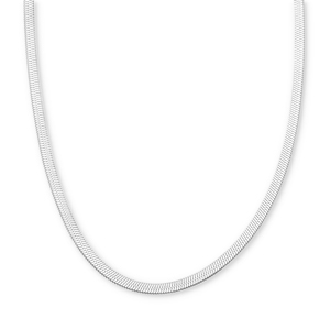 BY31&reg; Colliers en acier Inox serpentine Argent&eacute;