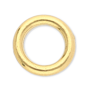 Appr&ecirc;ts en acier inox anneau ferm&eacute; 8 mm Dor&eacute;