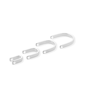Breloques en m&eacute;tal DQ&reg; arche lot de 4 Argent&eacute; antique (sans nickel)