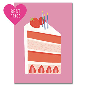 BY31&reg; Cartes &agrave; bijoux g&acirc;teau Rose-rouge-blanc
