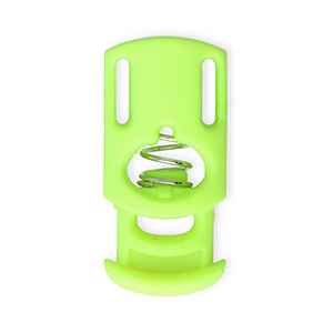 Appr&ecirc;ts color&eacute;s serre-cordon rectangle Vert n&eacute;on